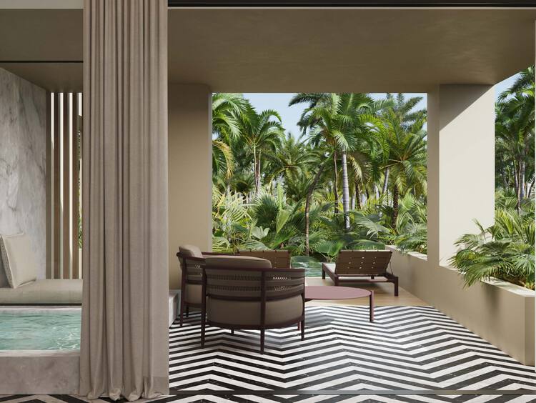 Beautiful Cancun accomodations with a private pool