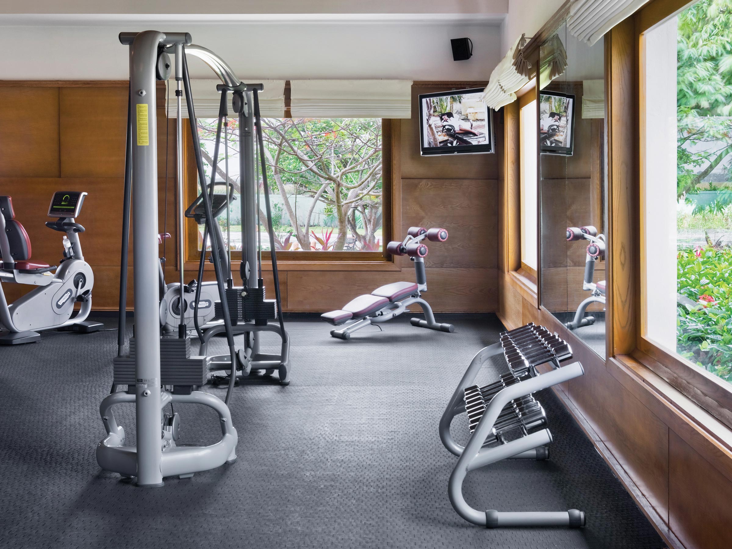 Gimnasio del Resort Todo Incluido Excellence Punta Cana