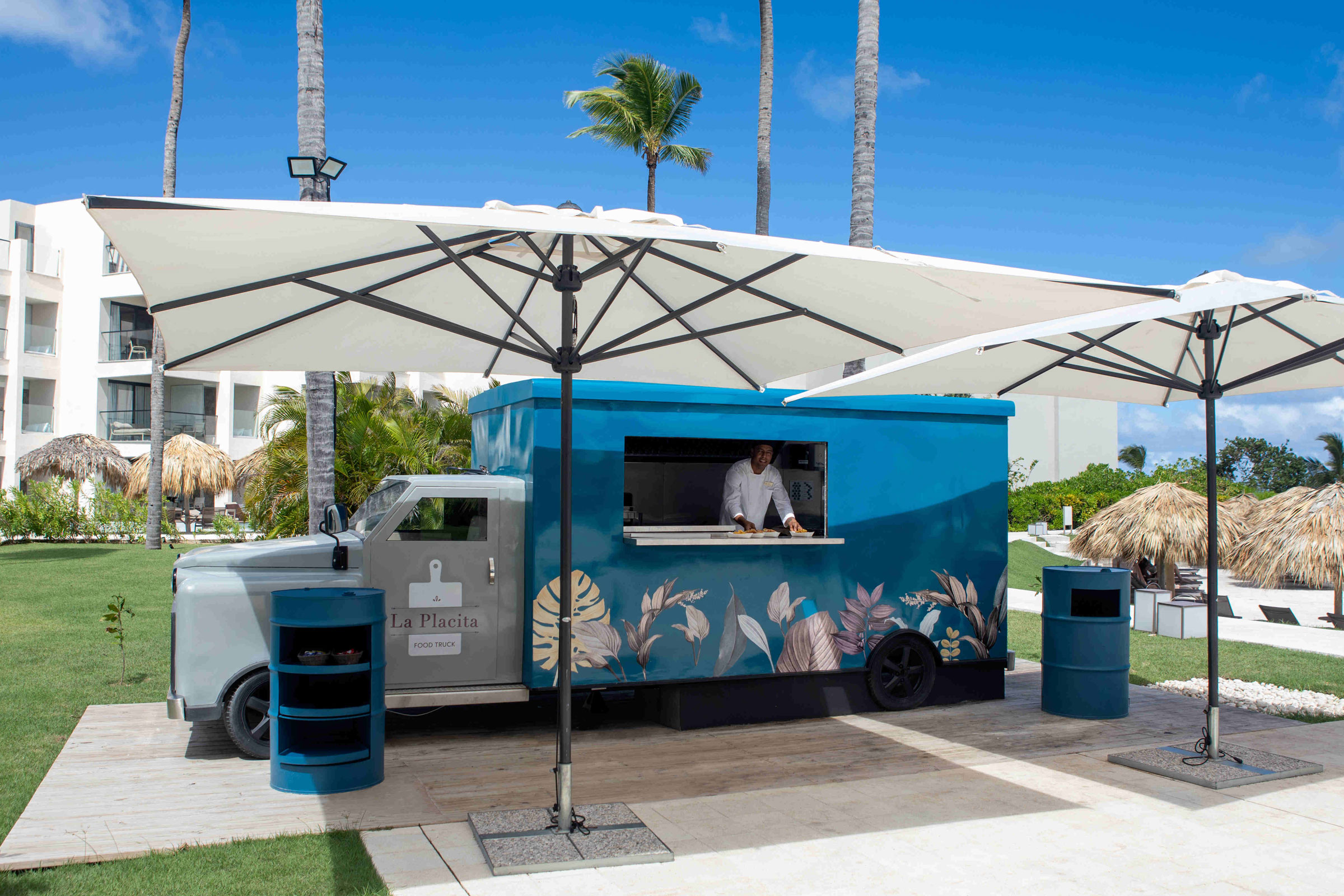 Food Truck in an All Inclusive resort