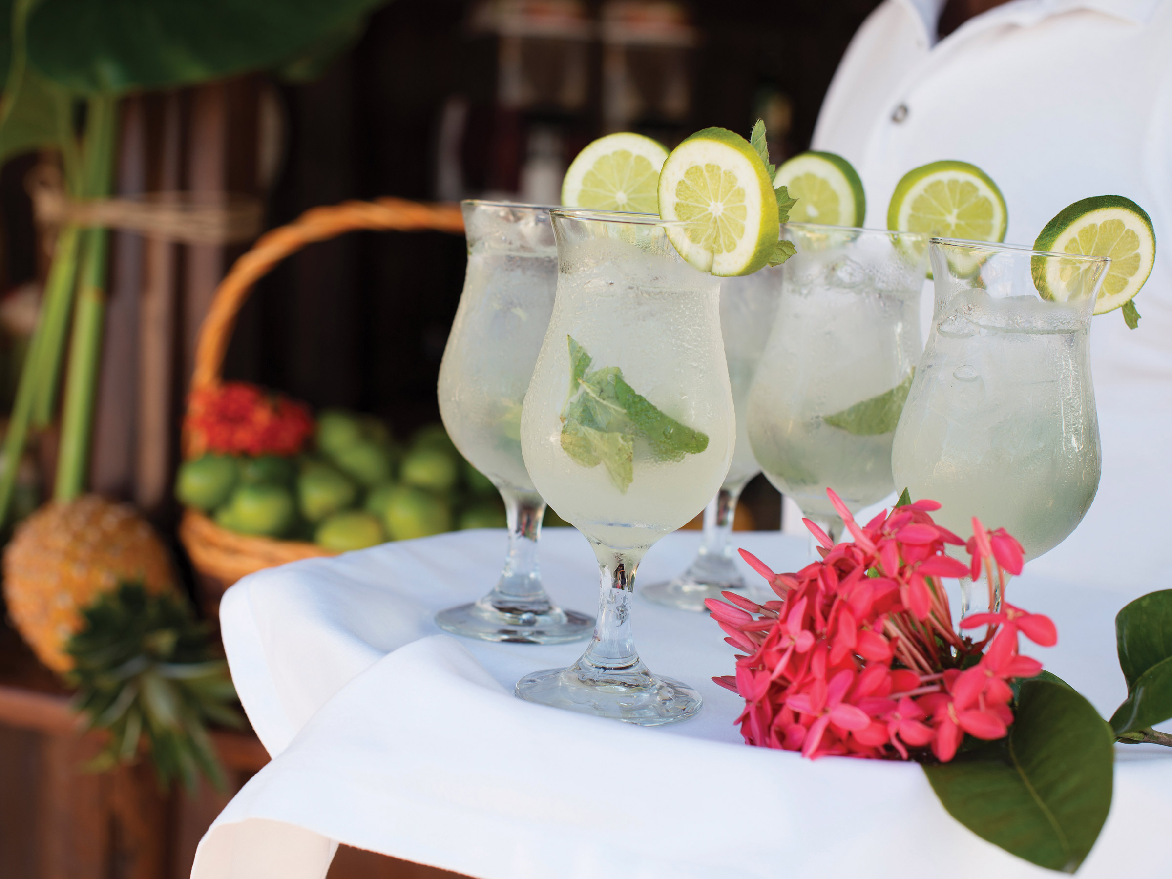 Bar en bord de piscine à Cancun